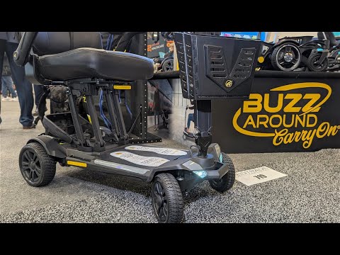 Buzzaround Carry-On HD - 400 LB MAX LOAD FOLDING Mobility Scooter! GB220