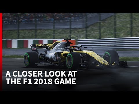 First Look at the F1 2018 game by Codemasters