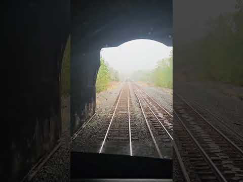 Cab Views: Amtrak's Capitol Limited: FULL VOLUME through Stuart Tunnel ... MAGNOLIA CUTOFF ACTION 23