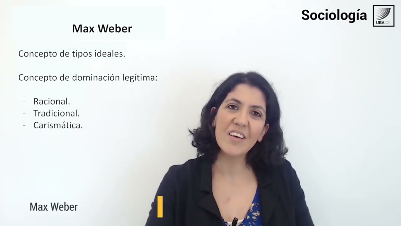 6 Sociología Las perspectivas clásicas – Max Weber la acción social y tipo ideal