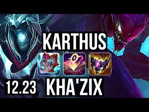KARTHUS vs KHA (JNG) | 8/1/12, 1.0M mastery, Godlike | KR Diamond | 12.23
