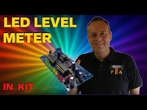 0979: LED LEVEL METER IN KIT feat. @JLCPCB