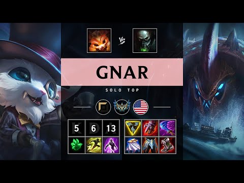 Gnar Top vs Urgot - NA Challenger Patch 25.10
