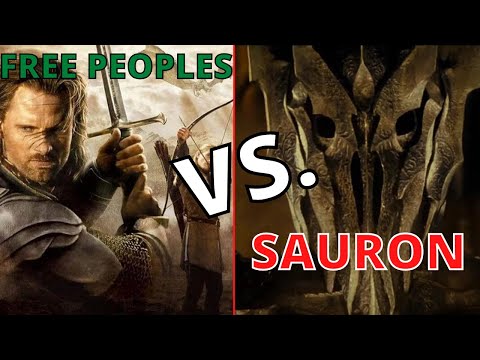 Who Would Win? - ARAGORN, CELEBORN, ELROND, THRANDUIL AND THEODEN or SAURON - Divide and Conquer