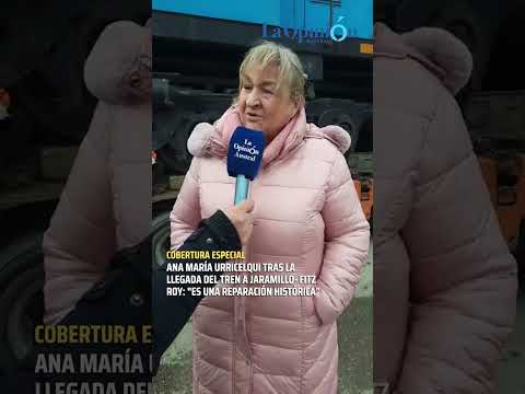 Ana María Urricelqui: "Nacimos a la vera del ferrocarril, somos hijos de los rieles"