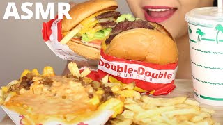 ASMR In n Out Double Cheeseburger and ANIMAL STYLE