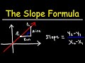 The Slope Formula - Algebra