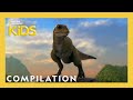 Dino Road Trip 🦖🚙 | 10 Minutes | Nat Geo Kids Compilation | @natgeokids