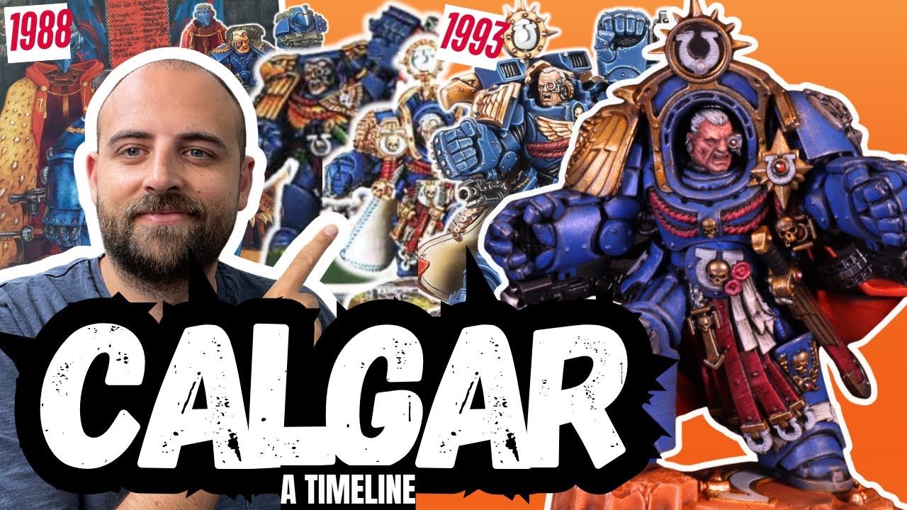 The Complete Timeline of Marneus Calgar models!