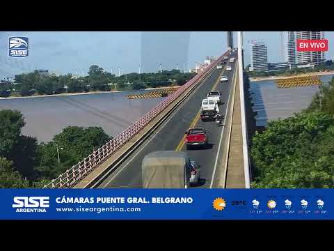 Cámaras en vivo Puente Gral Belgrano - SISE Argentina®