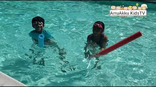 How to Swim using Pool Noodle for Beginners
