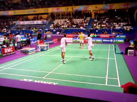 BWF 2010 World Championship - Yun CAI, Haifeng vs Zvonimir DURKINJAK, Zvonimir HOELBLING