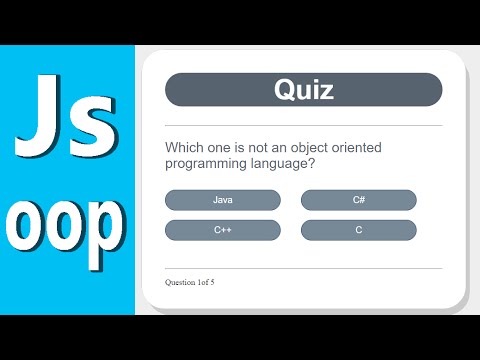 Develop a Quiz App with Javascript - Object Oriented...