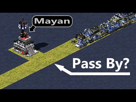 Смогут ли они пройти мимо пирамиды майя? - Red Alert 2