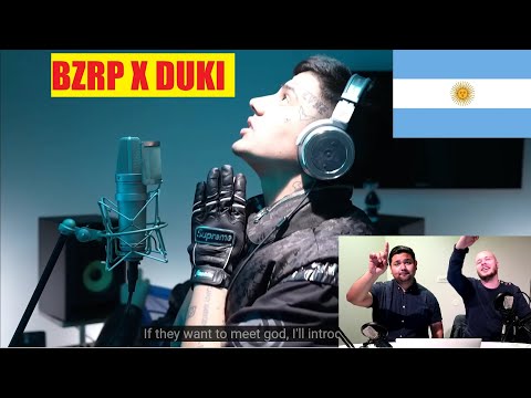 ENGLISH REACTION TO ARGENTINIAN RAP - DUKI || BZRP Music Sessions #50