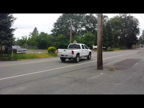 Dodge Ram 2500 5.9 Cummins Exhaust Sound Clip -  4" AFE Atlas Exhaust