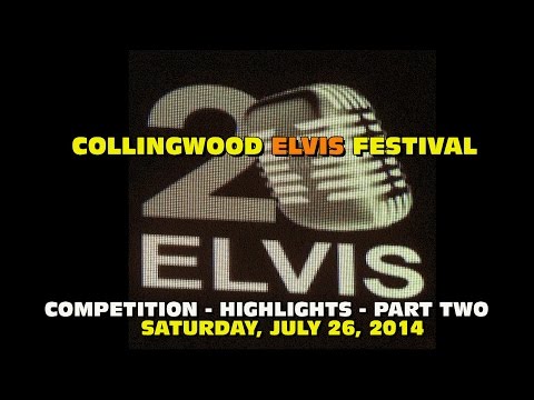 2014 Collingwood Elvis Festival Sat. Competition Highlights Part 2