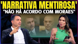 FLÁVIO DESMENTE NARRATIVA FALSA AO VIVO: 