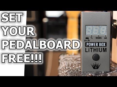 SET YOUR PEDALBOARD FREE - BIG JOE POWER BOX LITHIUM Pedal Power