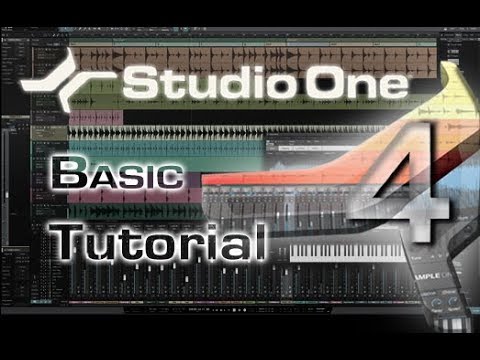 Studio One 4 and 4.5 - Full Tutorial for Beginners in 15 MINS!! [+ Overview]