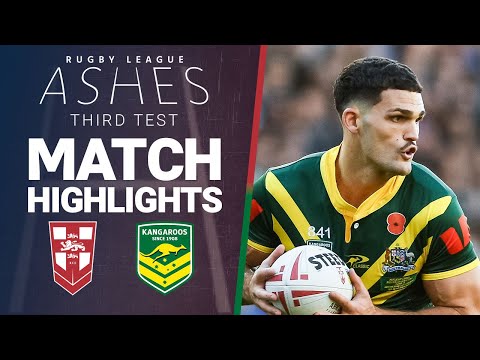 NRL Highlights | 2025 Ashes | England v Kangaroos | Match Highlights | Third Test