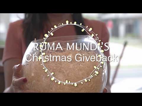 Ruma Mundi's 2017 Christmas Giveback