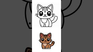👉 Como Desenhar um Gato Fofo 🐱 | Passo a Passo Fácil para Iniciantes ✏️✨