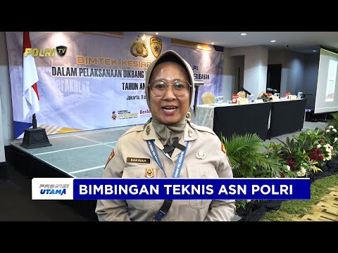PESERTA APRESIASI BIMBINGAN TEKNIS SSDM POLRI