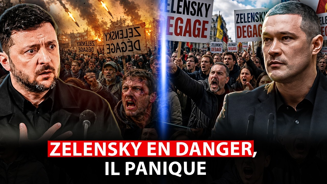Les Ukrainiens se révoltes, mobilisation forcé, les Rues de Kiev s'embrase