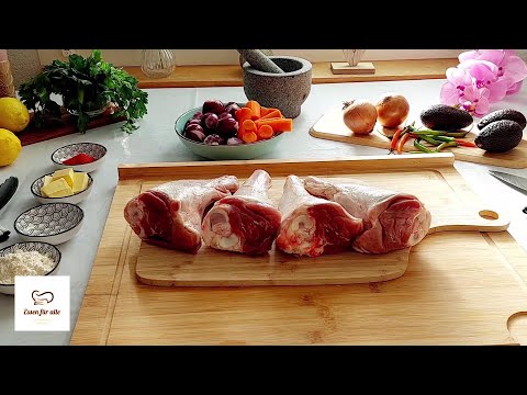 Das beste Lammhaxen Rezept: So Sie jeden Tag eine riesige Portion Fleisch essen