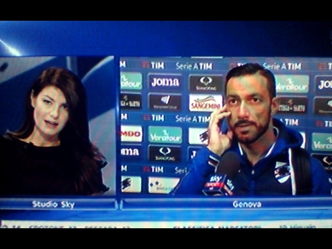 Quagliarella spiega a ILaria D'Amico il terribile motivo per cui lascio' Napoli per la Juventus