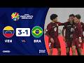 VENEZUELA vs. BRASIL [3-1] | RESUMEN | CONMEBOL PREOLÍMPICO | FASE PRELIMINAR