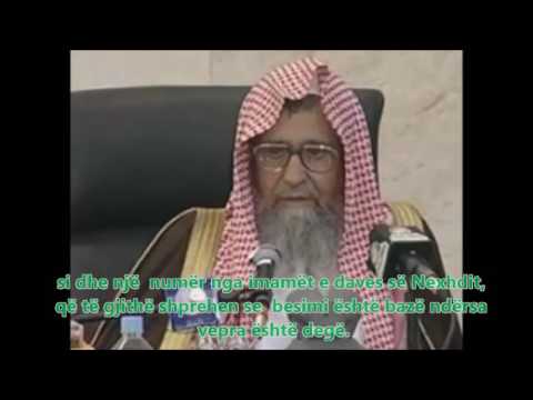 Shejh Sali el Feuzan flet për gabimet e Dr. Rabi iben Hadi el Med’hali