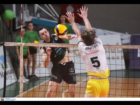 Ηighlights A.Ο.Ν.Σ.Μίλων - Volley SCHÖNENWERD (Ελβετία) 3-1 CEV Cup 2023-24