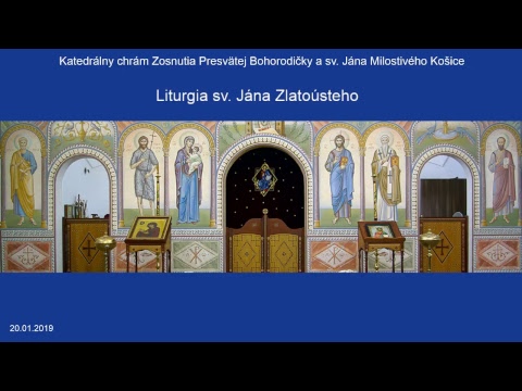 Liturgia sv. Jána Zlatoústeho, Divine liturgy, Божественная литургия