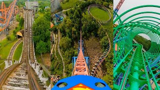 Every Roller Coaster at Six Flags America! Front Seat POV! gameplay video by Kat, 25:32 duration