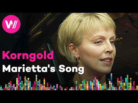 Anne Sofie von Otter: Korngold - Glück das mir verblieb.Marietta's Song |"Voices of Our Time"(12/12)
