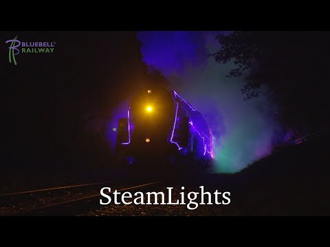 SteamLights 2021 at Bluebell Railway