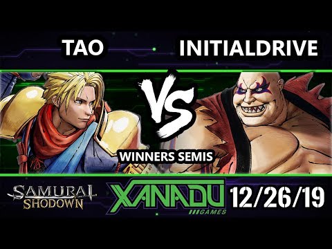 F@X 334 SamSho - Tao (Galford) Vs. Initialdrive (Earthquake, Kazuki) Samurai Shodown Winners Semis