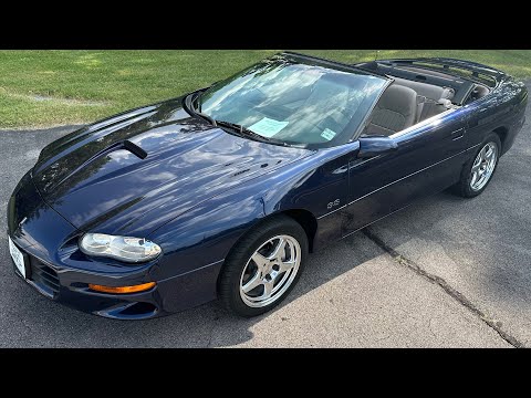 Test Drive 1999 Camaro SS Convertible SOLD $27,900 Maple Motors 6K Low Miles