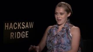 Hacksaw Ridge: Teresa Palmer Official Movie Interview | ScreenSlam video