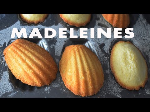 How to make traditional Soft & Moist Madeleines at Home