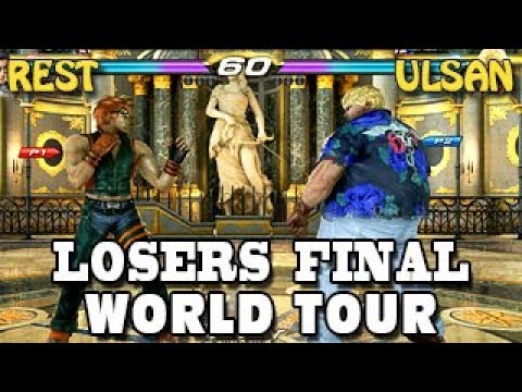 Rest (Hwoarang) Vs Ulsan (Bob, Kazumi) - L. Final - Tekken 7 World Tour
