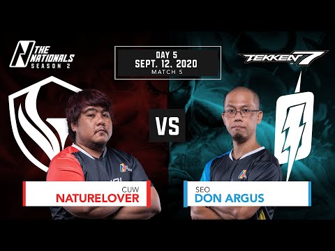 Exorcised! | CUW.NatureLover vs. SEO.Don Argus | | The Nationals Season 2 Tekken 7 Day 5 Pt. 5