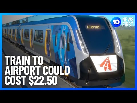 Custo do bilhete de ligação ao aeroporto de US$ 10 bilhões em Melbourne | 10 notícias primeiro