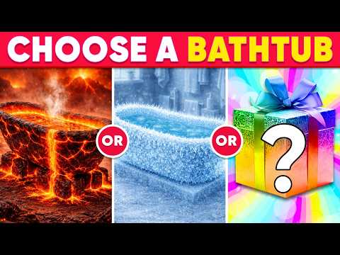 Would You Rather - MYSTERY Gift Edition 🎁🤯🌋 Quiz Galaxy