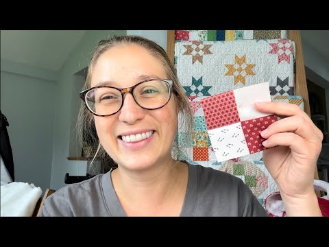 How to Make A Four Patch, 4 patch tutorial, strip piecing