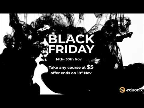 &#x202a;Black Friday best deals 2019 | Eduonix&#x202c;&rlm;