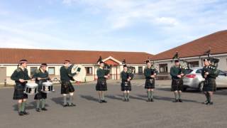 Tayforth UOTC Pipes and Drums Northern Lights Medley Competition 2014