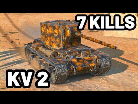 KV-2 | 4.4K DAMAGE | 7 KILLS | WOT Blitz Pro Replays